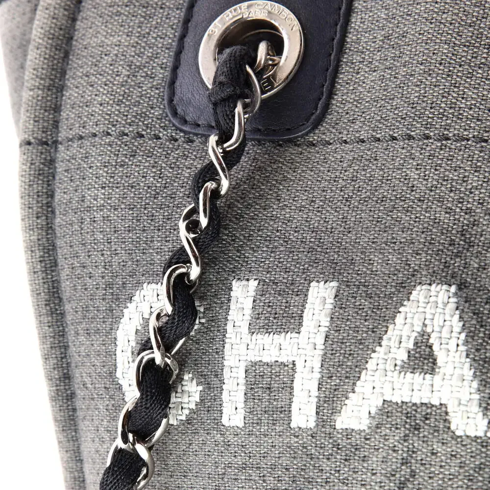 Chanel North South Deauville Tote #239624C21B - Picture 8 of 9